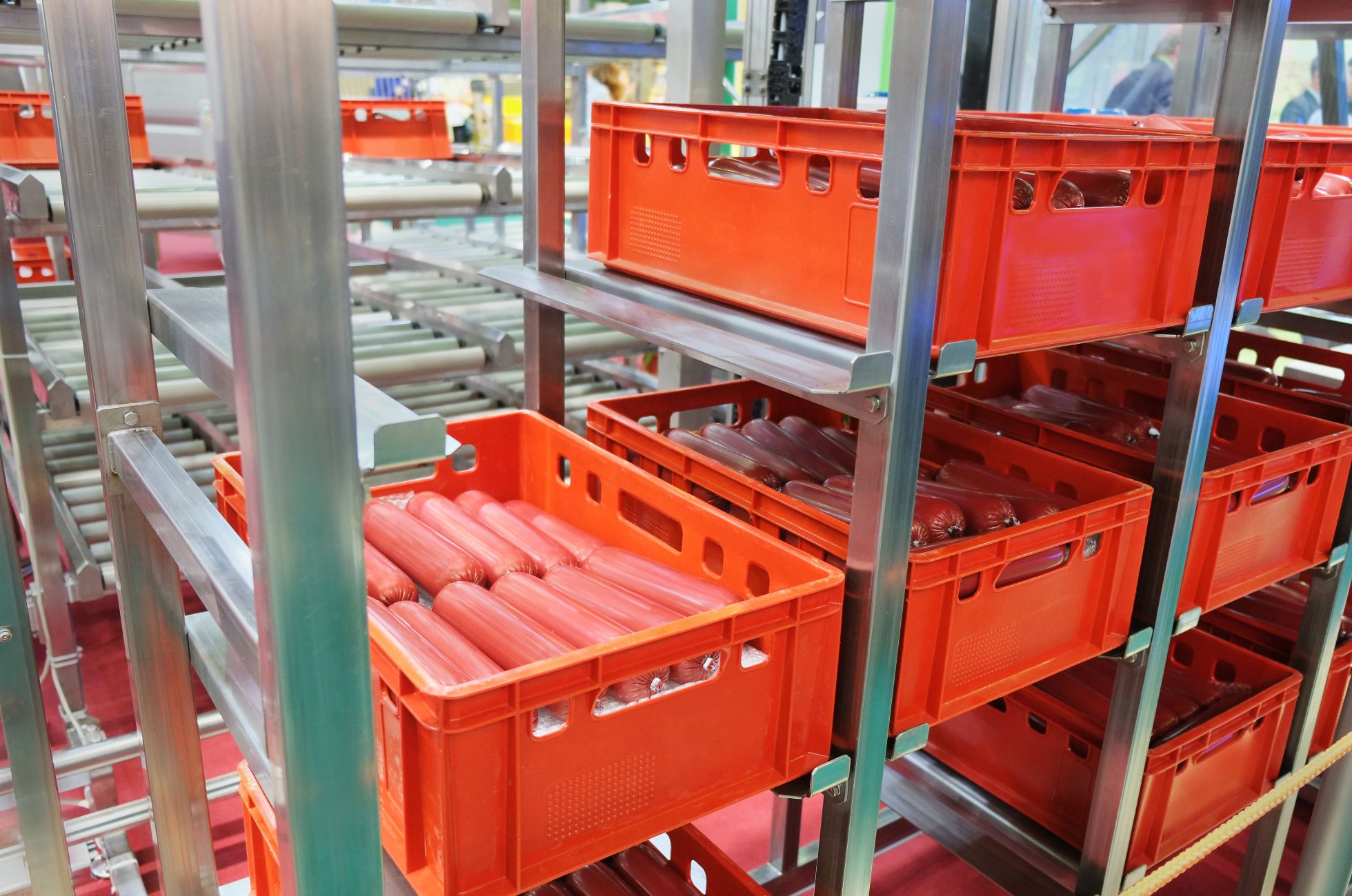 Caixas Plásticas na Indústria Alimentícia